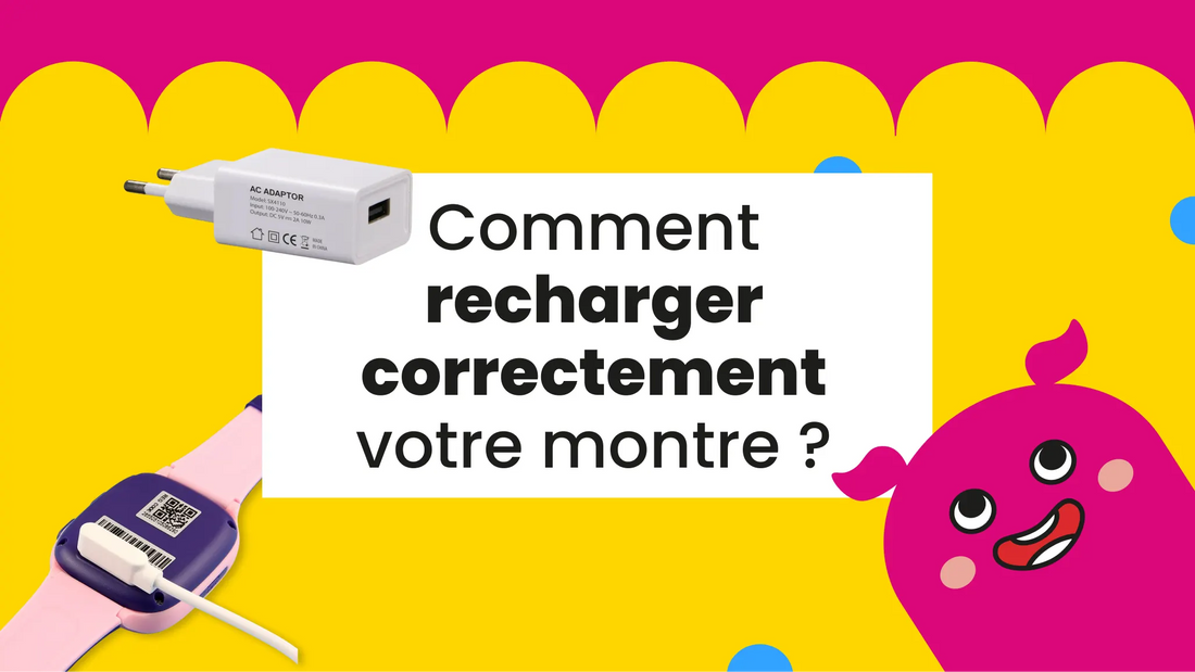 Comment charger correctement la montre ?