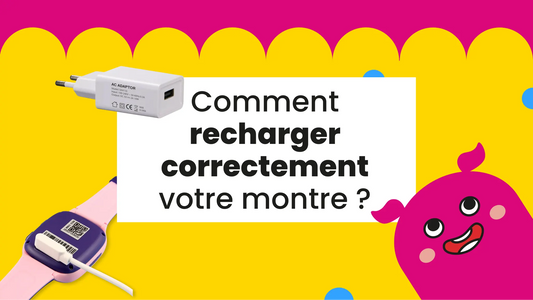 Comment charger correctement la montre ?