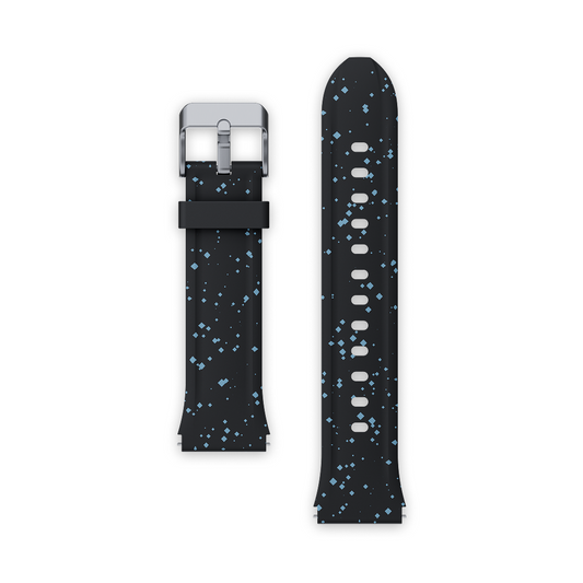 Silikon strap with playful "Dotty" KLOKI motif