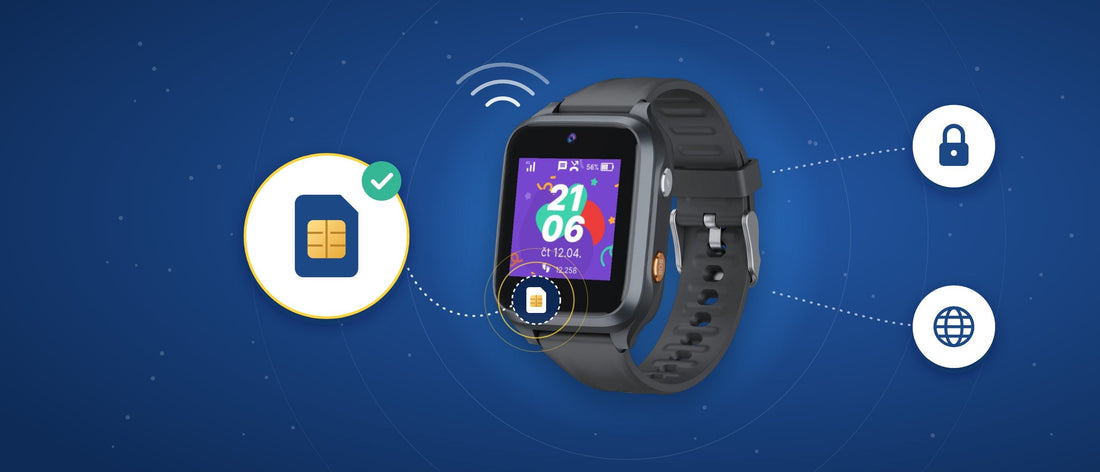 Montre connectée pour enfants KLOKI Star avec carte SIM intégrée