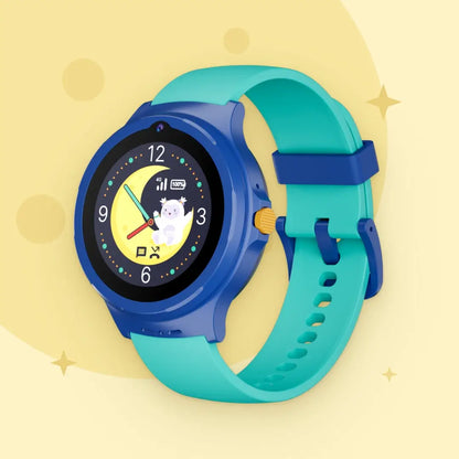 Montre GPS avec appel pour enfants KLOKI Moon - Bleue