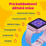 Montre GPS enfant KLOKI Star - Noir + Cadeau