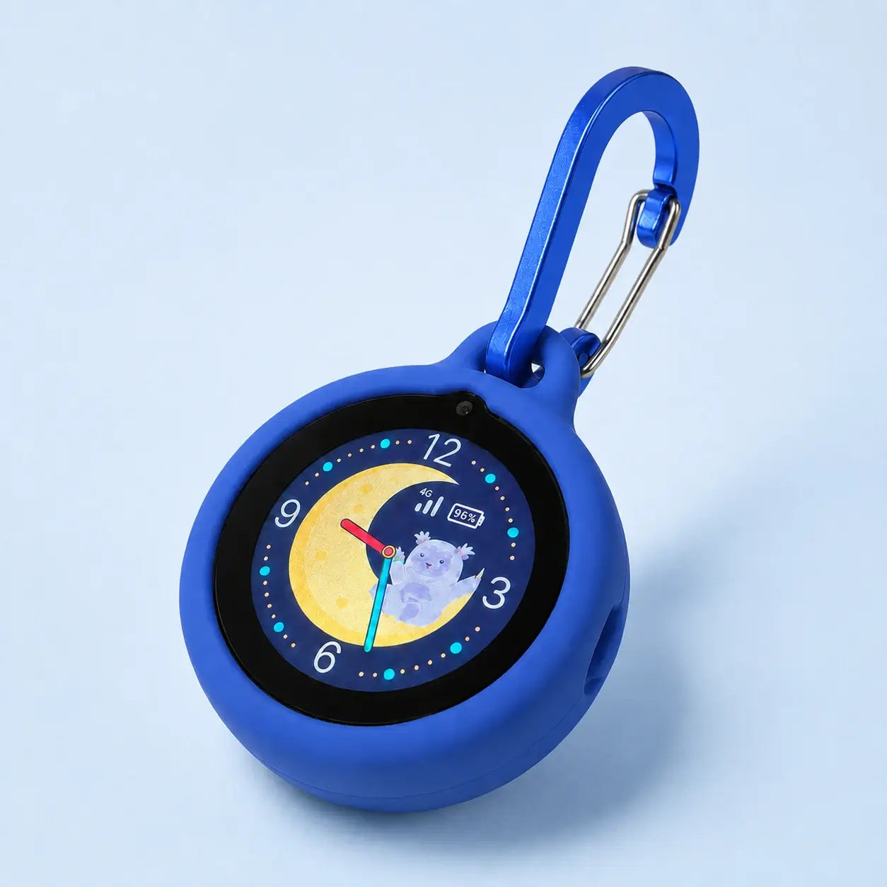 Cadre en silicone avec câble de charge et mousqueton