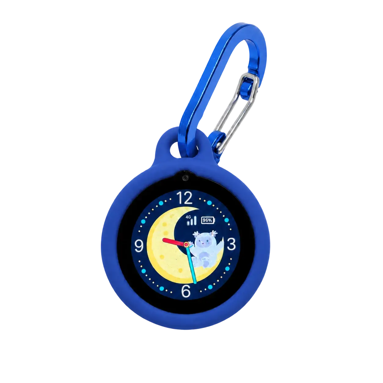 Cadre en silicone avec câble de charge et mousqueton