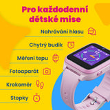 Montre GPS d'appel pour enfants KLOKI Star - Noire | Pack promotionnel
