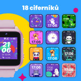 Montre GPS d'appel pour enfants KLOKI Star - Noire | Pack promotionnel
