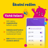 Montre GPS d'appel pour enfants KLOKI Star - Noire | Pack promotionnel