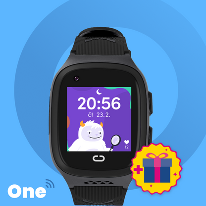 Montre GPS enfant KLOKI One - Noires