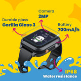 KLOKI Star Kids GPS Calling Watch – Black | Summer Bundle