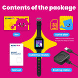 KLOKI Star Kids GPS Calling Watch – Black | Summer Bundle