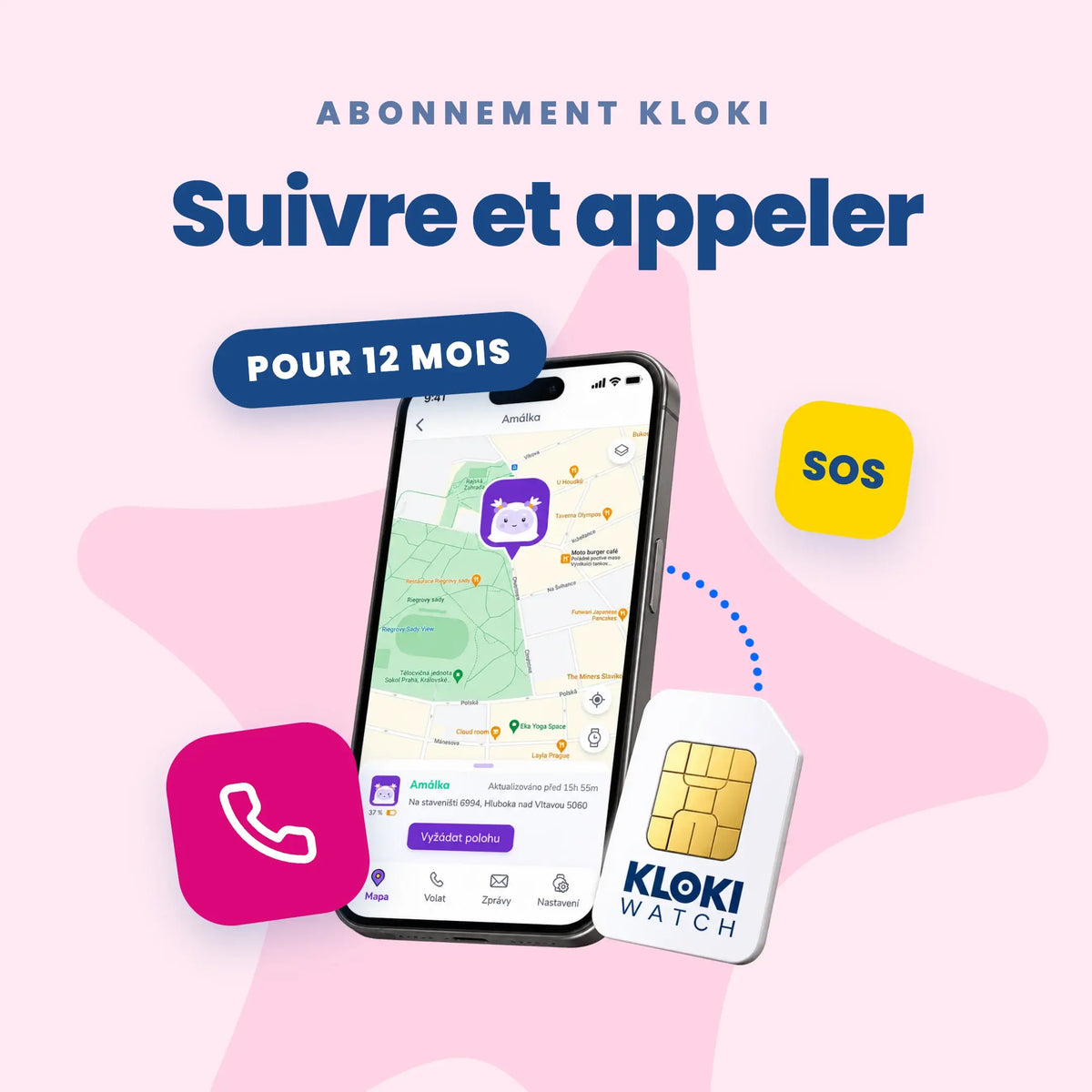 Abonnement KLOKI – Suivre et appeler