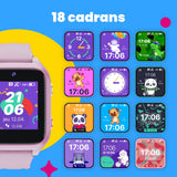 Montre GPS enfant avec appels KLOKI Star - Noire