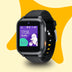 Kids' GPS Calling Watch KLOKI Star - Black | Promo Bundle