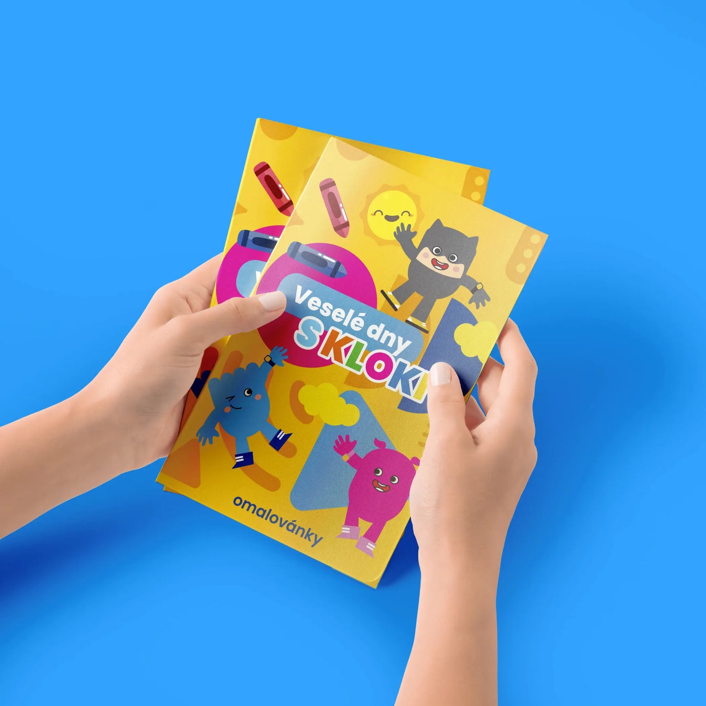Coloring Book Happy Days with KLOKI