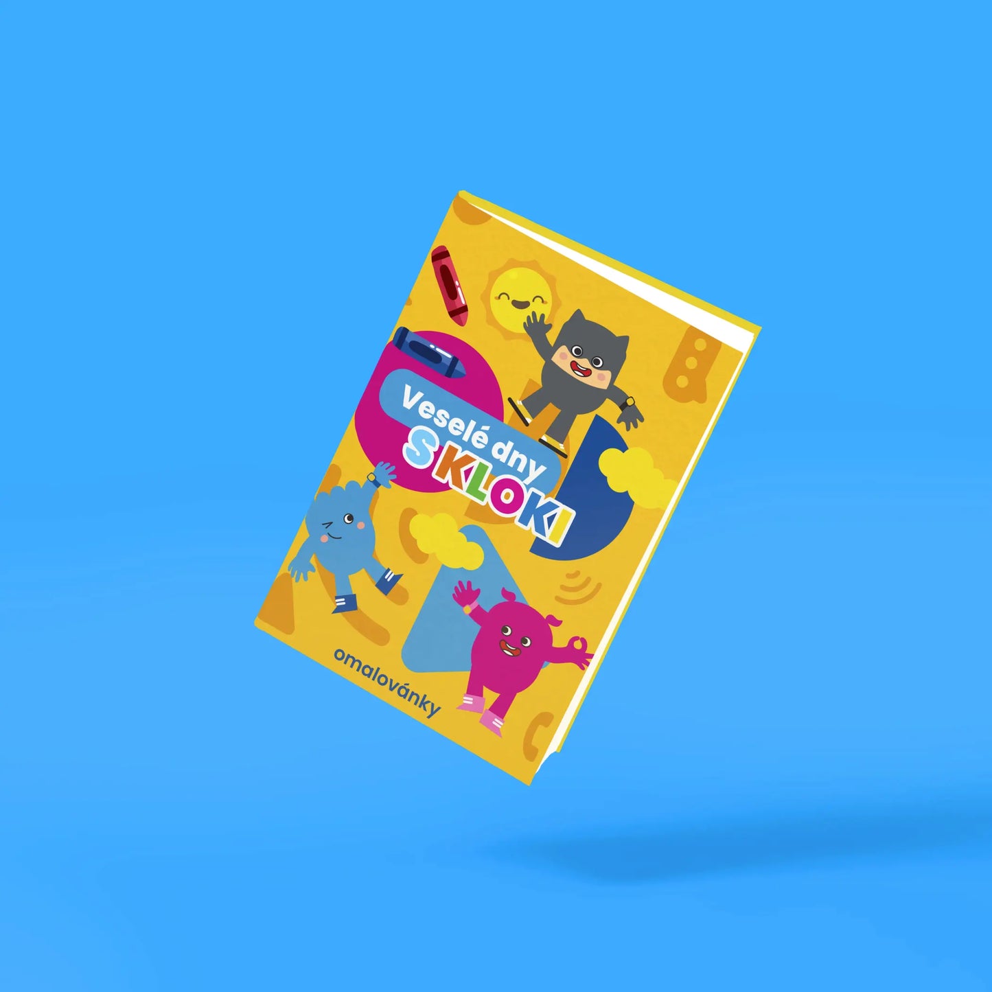 Coloring Book Happy Days with KLOKI