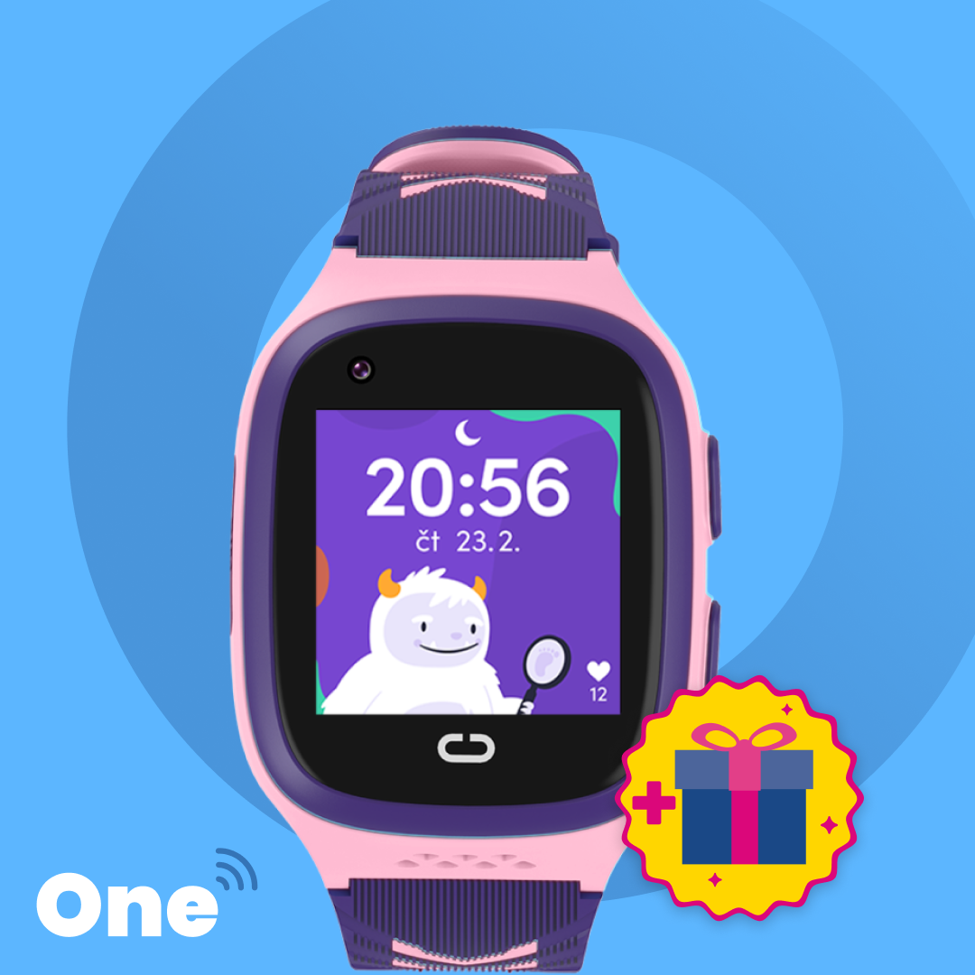 Montre GPS enfant KLOKI One - Rose