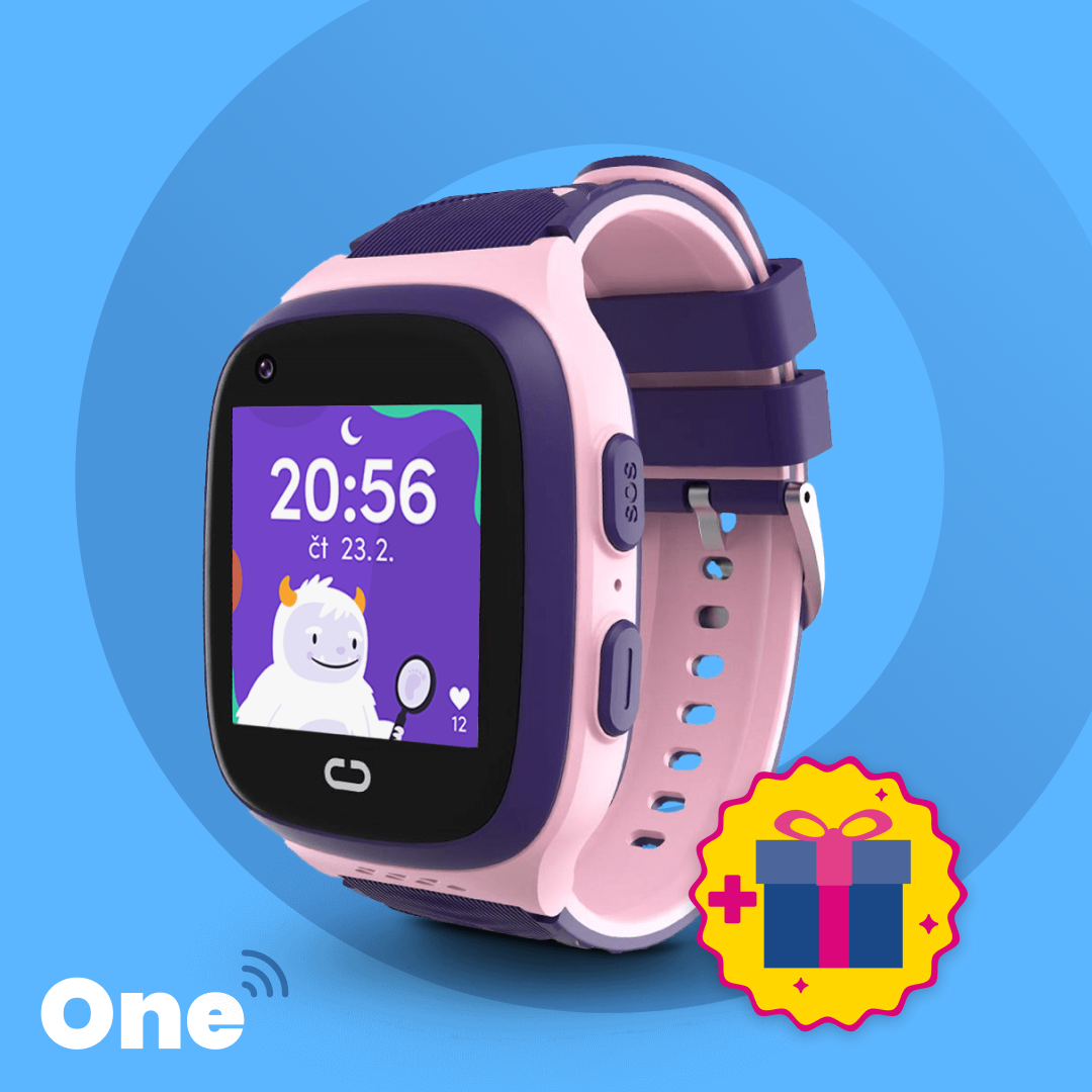 Montre GPS enfant KLOKI One - Rose