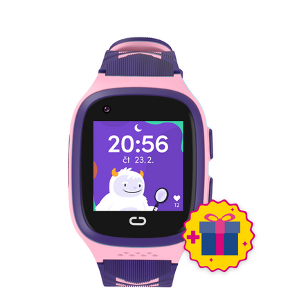 Montre GPS enfant KLOKI - Rose