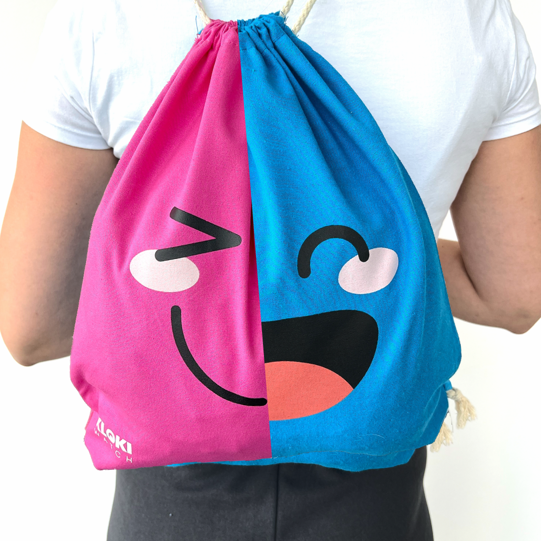 KLOKI sac à dos - le gardien des chaussons et du cours de gym