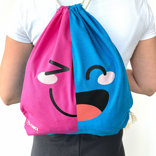 KLOKI sac à dos - le gardien des chaussons et du cours de gym
