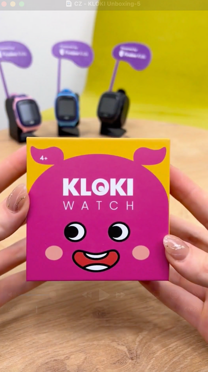 Montre GPS enfant KLOKI - Bleu