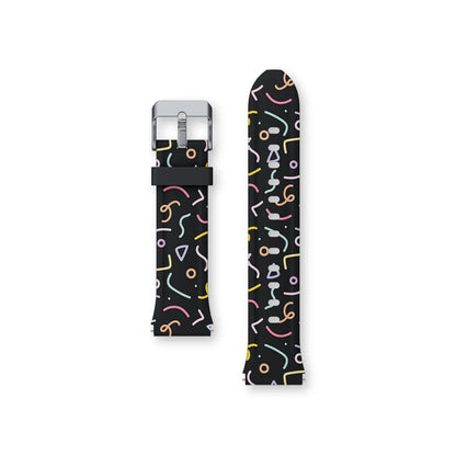 Sangle en silicone avec un motif ludique KLOKI