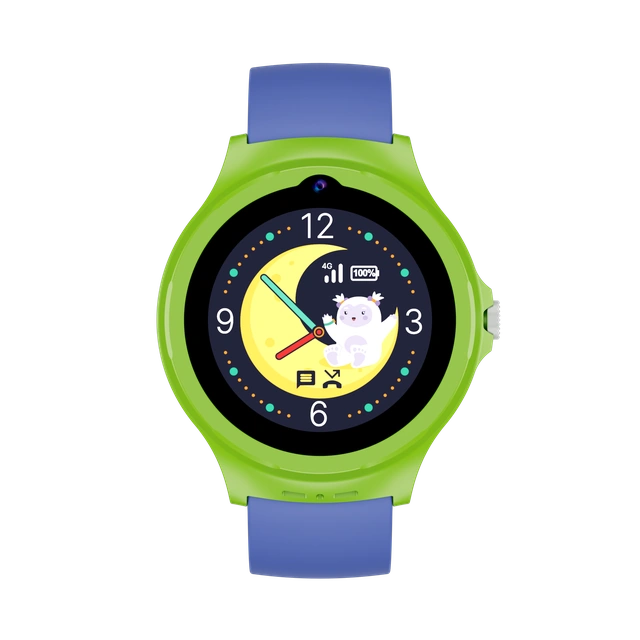 Bracelet de rechange bleu et vert avec son cadre