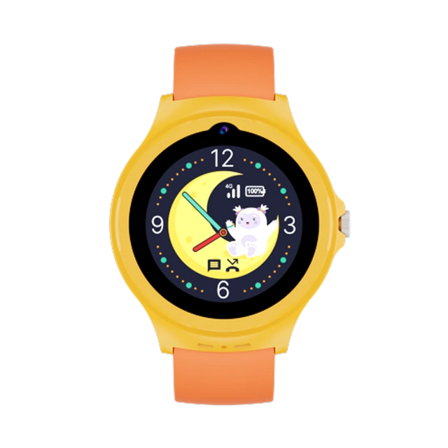 Bracelet de rechange orange et jaune avec son cadre